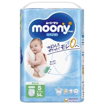 Подгузники Moony S 4-8 кг 54 шт (4903111137275)