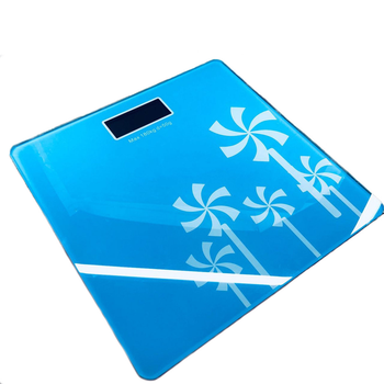 Весы электронные напольные Domotec MS-1604 180 кг. LCD-дисплей голубые.