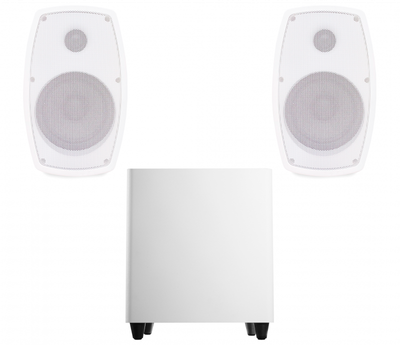 Акустический комплект SKY SOUND SUBT-10W/MC (2*40Вт) WHITE (7613575)
