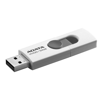 Флеш-накопичувач ADATA USB 2.0 AUV 220 64Gb White/Grey (AUV220-64G-RWHGY)