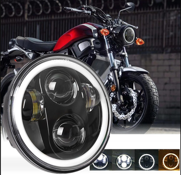 Универсальная светодиодная led фара 5,75 дюймов Led DRL лед фара оптика DRL ДХО 1 шт. (90600/1)