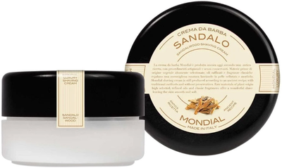 Krem do golenia Mondial Luxury Shaving Cream Sandalwood 150 ml (8021784054807)