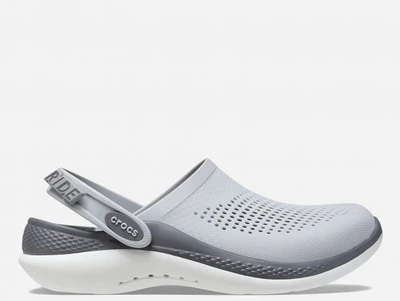 Унісекс крокси Crocs Literide 360 Light Grey/Slate Grey M4-W6 36-37р. (22,1 см) Сірий