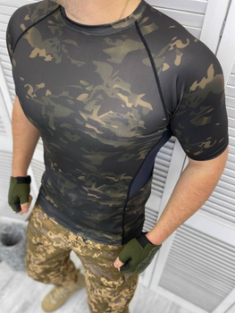 Тактична футболка стилю військового Multicam Elite L