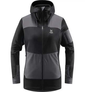 Кофта Haglofs Astral Hood Women M черная