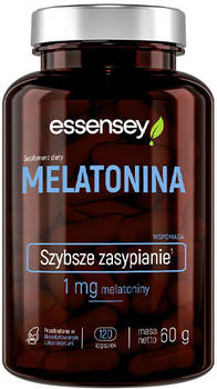 Essensey Melatonina 120 kapsułek (5902114043551)