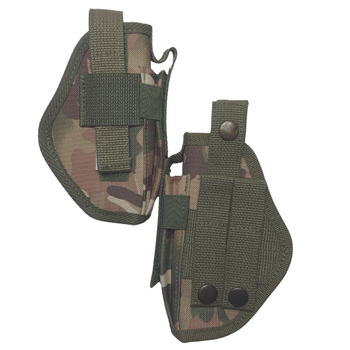 Кобура ВОЛМАС для ПМ с системой крепления Molle с карманом для магазина цвет мультикам