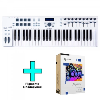 MIDI-клавіатура Arturia KeyLab Essential 49 + Arturia Pigments