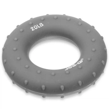 Эспандер FI-1787 JELLO Кольцо кистевое gray 20Lb/9 кг