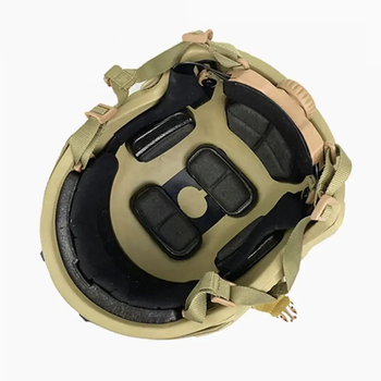 Каска шлем тактический защита FAST NIJ IIIA Future баллистический шлем кевларовый Койот