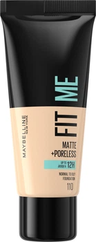 Тональный крем Maybelline New York Fit Me матирующий 110 Porcelain 30 мл (3600531324506)