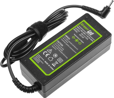 Блок живлення Green Cell для ноутбука Acer, Samsung 19V 3.42A 65W (AD73P)