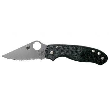 Нож Spyderco Para 3 FRN Black серрейтор (C223SBK)