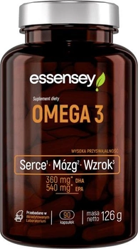 Жирні кислоти Омега 3 Essensey Omega 3 90 капсул (5902114043124)