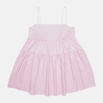 Платье короткое летнее женское H&M 044659 46 Розовое (SZ2000215060422)