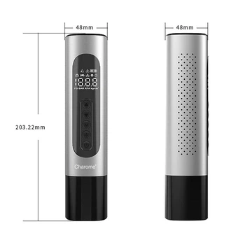 Портативный компрессор для автомобиля 2в1 Компрессор и Павербанк 3000mAh CHAROME T1 Smart Tyre Inflator Pump Автомобильный насос автокомпрессор
