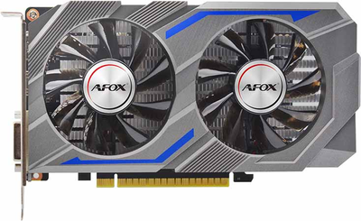 Відеокарта AFOX PCI-Ex GeForce GTX 1650 4GB GDDR6 (128bit) (1485/12000) (1 x HDMI, 1 x DisplayPort, 1 x DVI) (AF1650-4096D6H1)