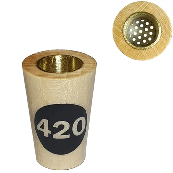 Трубка ковпак для куріння Wooden Medium 420