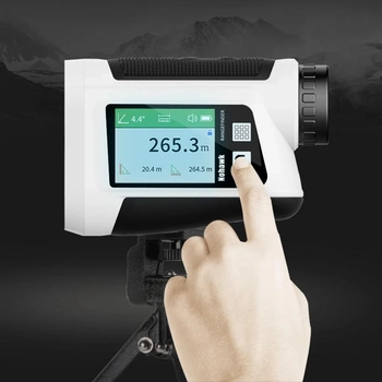 Лазерний далекомір до 1500 метрів із LCD екраном Nohawk NP-1500А, 10 режимів вимірювань (100993)