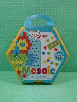Игра Tigres Гра розвиваюча Мозаїка (39314) Метелик, 275 дет.