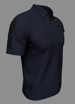 Тактическая футболка поло GorLin 46 Темно-синий (Т-42)