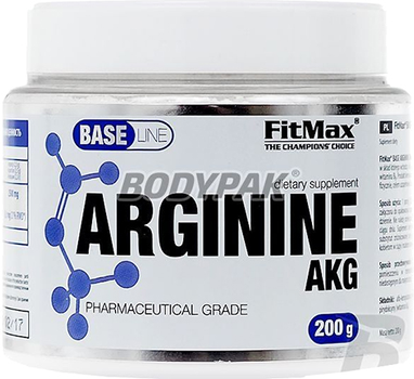 Передтренувальний комплекс FitMax Base Arginine AKG 200 г (5907776170799)