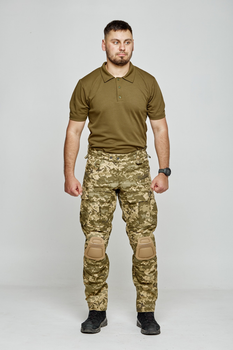 Тактические штурмовые штаны с наколенниками КОМБАТ 56 2XL пиксель