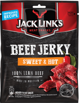 В'ялена яловичина Jack Links Beef Jerky 70 г Солодко-гостра (4251097408026)