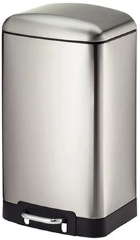 Відро з педаллю Kela Davino 12 л Metallic (4025457109027)