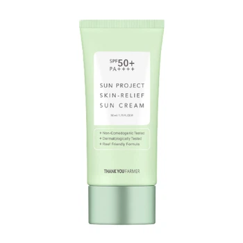 Заспокійливий сонцезахисний крем THANK YOU FARMER Sun Project Skin Relief Sun Cream 50 ml