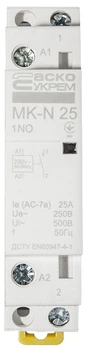 Контактор модульный 1P 25A 1NO 220V [A0040030022] MK-N АСКО