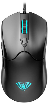 Мышь Aula S13 Wired gaming USB Black (6948391213095)