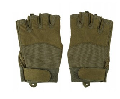 Тактические Mil-Tec Army Fingerless Gloves перчатки 12538501 олива размер 2XL