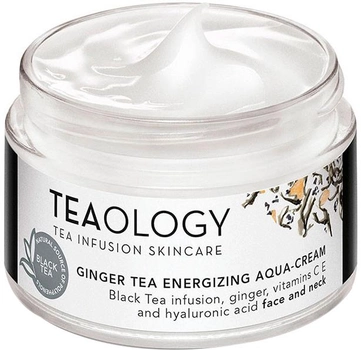 Енергетичний крем для обличчя Teaology Ginger Tea Energizing Aqua Cream 50 мл (8050148500124)