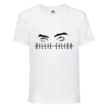 Футболка Билли Айлиш (Billie Eilish wh-5) белая 152 см