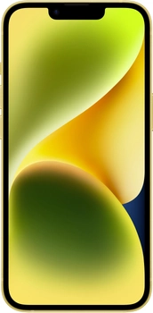 Smartfon Apple iPhone 14 128GB Żółty (MR3X3)