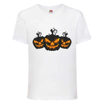 Футболка дитяча Хеллоуїн (Halloween) біла (halloween-014-white) 152 см
