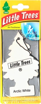 Ароматизатор (Wunder-Baum) Little Trees White Ice 5г. (сухая елка) (78091)