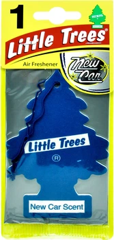 Ароматизатор (Wunder-Baum) Little Trees New Car 5г. (сухая елка) (78005)