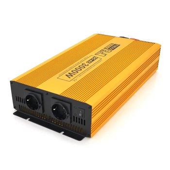 Инвертор Mexxsun MXSPSW-3000 12V/220V 3000W с правильной синусоидой 2 Shuko клеммные провода Q2