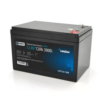 Литий-железо-фосфатный аккумулятор Merlion LiFePO4 12.8V 12AH,(151x98x101) для электротранспорта, 3000 циклов