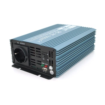 Інвертор Mexxsun MXS-1000 24V/220V 1000W з модифікованою синусоїдою 1 Shuko клемні дроти Q4