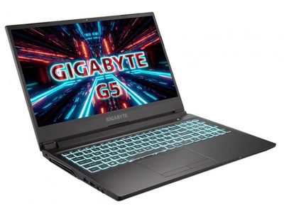 Новий ноутбук Gigabyte G5 KD / i5-11400H / 16 GB ОЗП / SSD 512 GB / NVIDIA GeForce RTX3060, 4 ГБ GDDR6 / 144 Гц / Ігровий Новий ноутбук / матовый, LED, IPS / Intel UHD Graphics