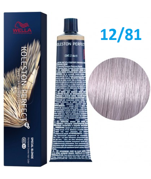 Фарба для волосся Wella Professionals Koleston Perfect ME+Special Blond 12/81 (special blonde perl-asch) 60мл