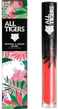 Блик для губ All Tigers Natural & Vegan Gloss 701 Dream Bigger 8 мл (3701243207016)
