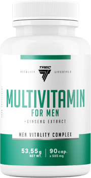 Kompleks witaminowy dla mężczyzn Trec Nutrition Multivitamin For Men 90 kapsułek (5902114041687)