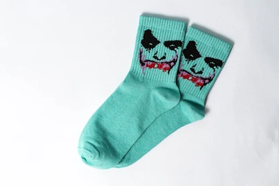 Носки Rock'n'socks Джокер голубые, One size (37-43)