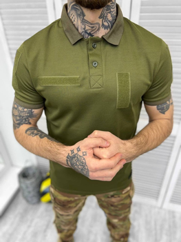 Тактическое поло Combat Performance Shirt Olive Elite S