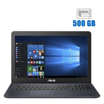 Ноутбук Asus EeeBook E502SA / 15.6" TN / Celeron N3050 (2 ядра по 1.6-2.16 GHz) / 4GB DDR3 / 500GB HDD / HD Graphics / WebCam б/у