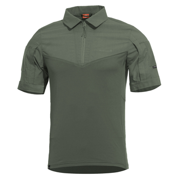 Рубашка под бронежилет Pentagon RANGER SHORT ARM SHIRT K02013-SH Medium, Camo Green (Сіро-Зелений)